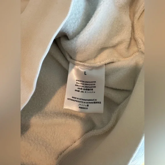 Essentials Off-White Men's Crewneck Sweater